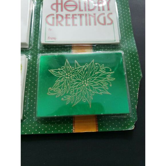 Vintage Luxury Gift Trims Christmas Gift Tags 40 Pieces New in Package RARE - Picture 5 of 7